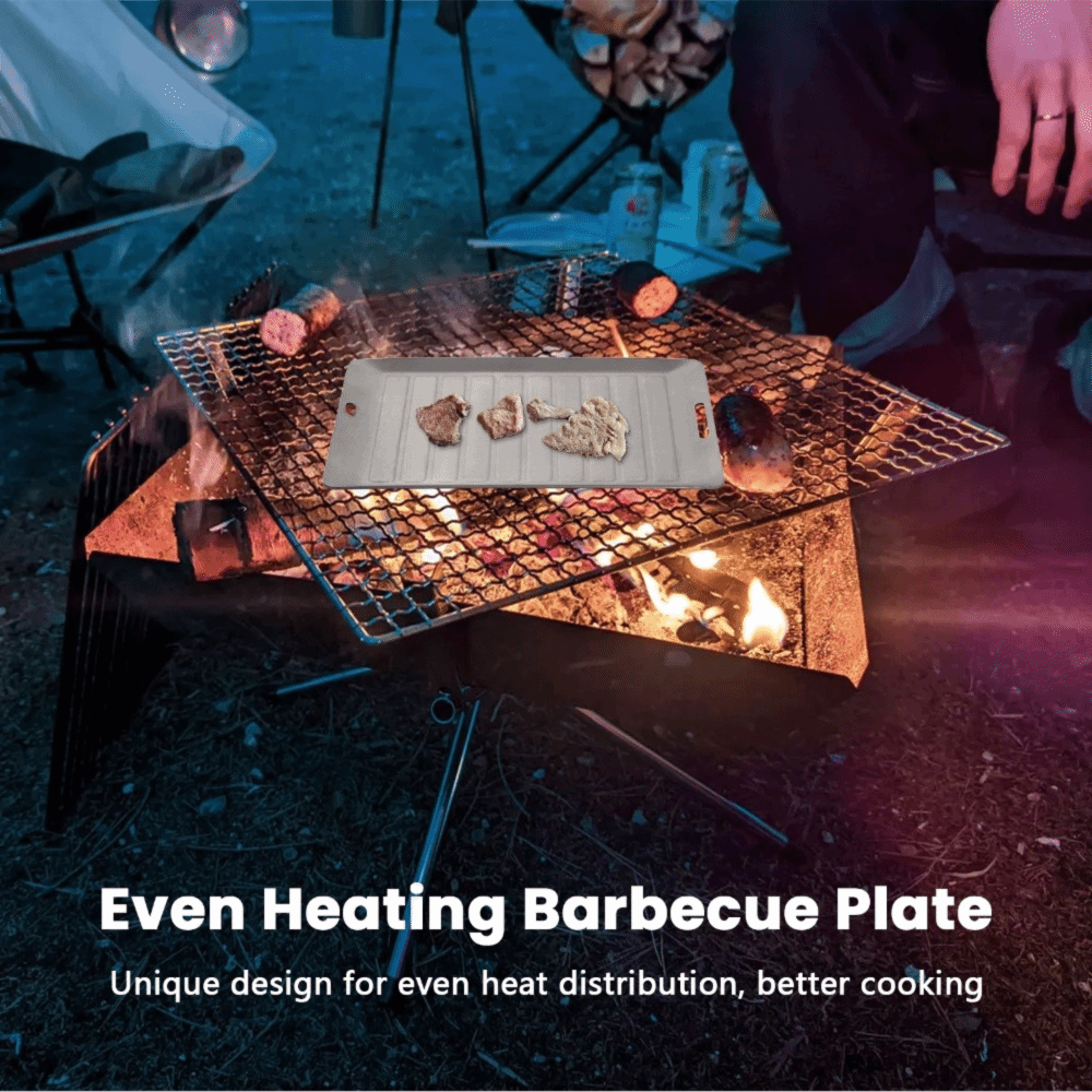 Camping Cooking Lightweight - Padella da Campeggio in Titanio Resistente,
