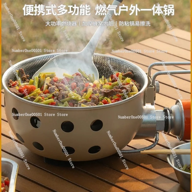 Camping Cooking All In One - Set da Cucina Portatile per Campeggio