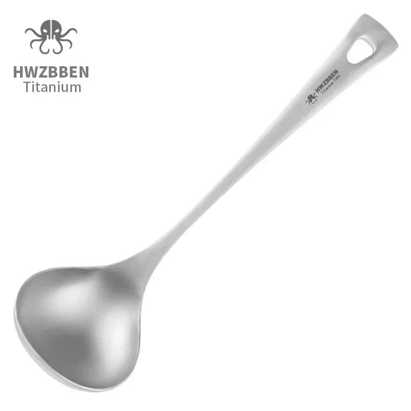 Camping Cooking Kits - HWZBBEN cucchiai da minestra in titanio