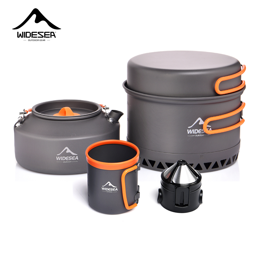Camping Cooking Kits - Stoviglie da campeggio Set di pentole
