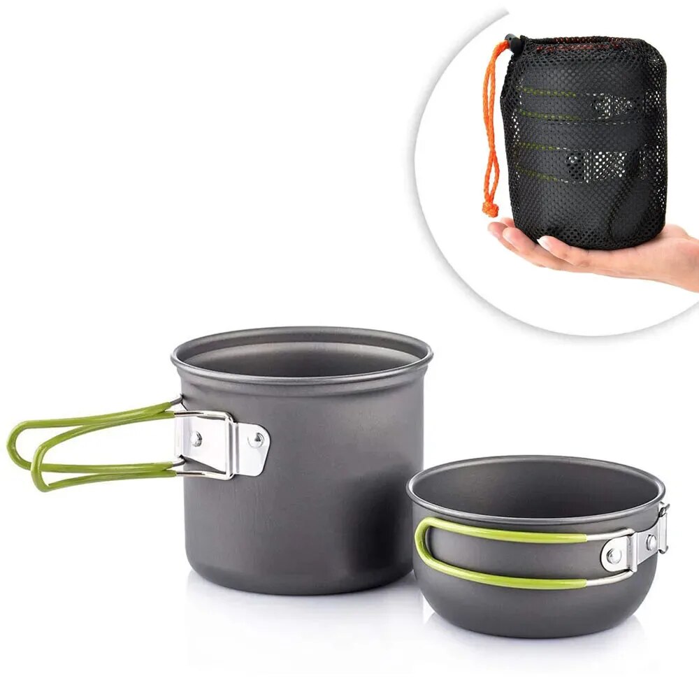 Camping Cooking Essentials - Pentole da campeggio Kit da pasticcio