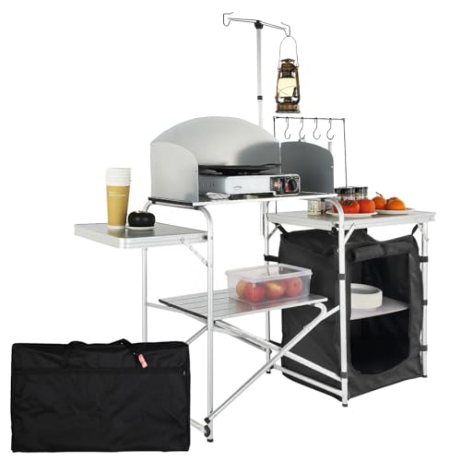 Camping Cooking Cupboard - Tavolo da Cucina da Campeggio, Tavolo