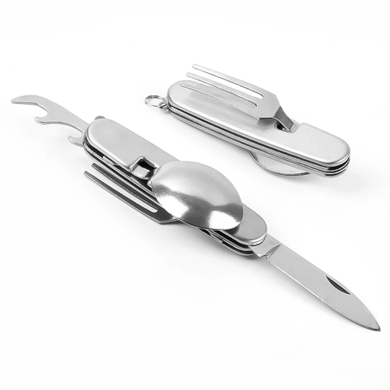 Camping Cooking Full Set - Set di stoviglie da campeggio Forchetta