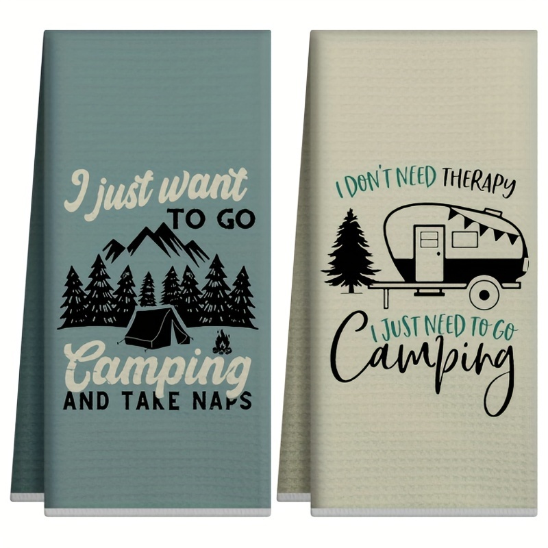 Camping Cooking Essentials - 2 pezzi, set di asciugamani da