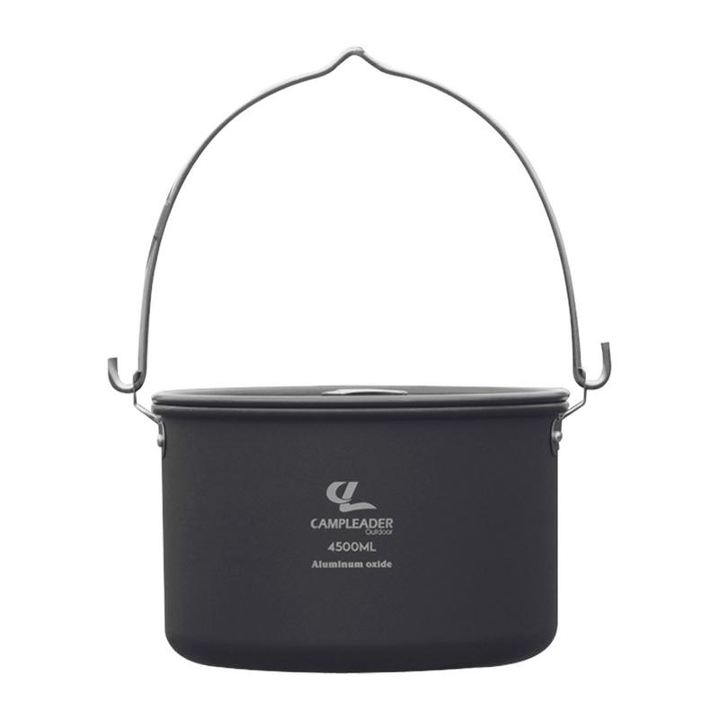 Camping Cooking One Pot - 4.5L campeggio Hanging Pot pentole Outdoor