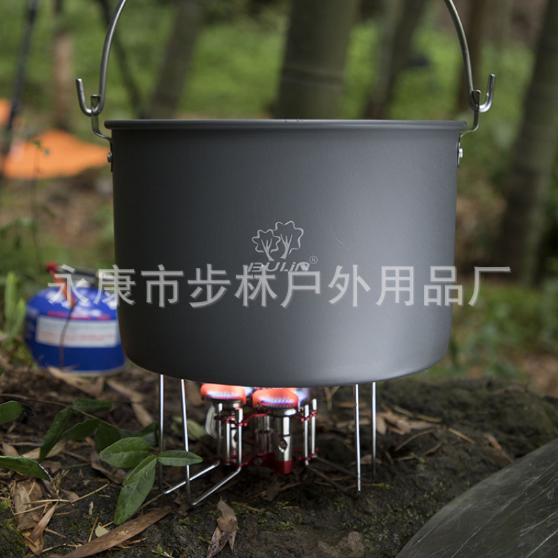 Camping Cooking One Pot - Bulin Pentola Portatile da Campeggio, Utensili