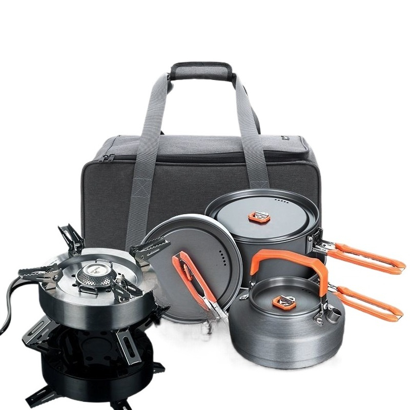 Camping Cooking Set For 4 - [Set di vendita calda] Utensili da