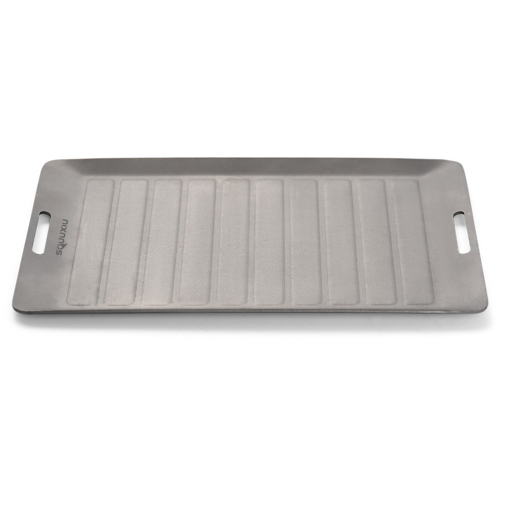 Camping Cooking Lightweight - Padella da Campeggio in Titanio Resistente,