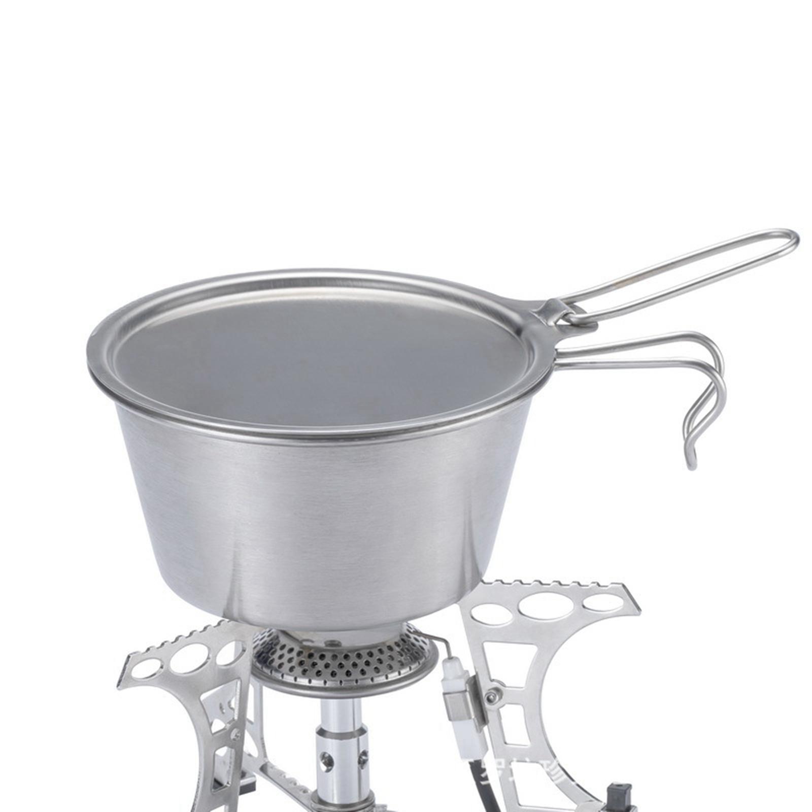 Camping Cooking Pot With Lid - Coperchio per pentola da campeggio leggero,