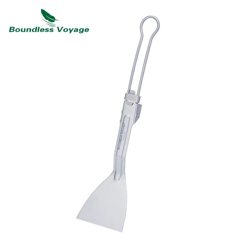 Camping Cooking Lightweight - Boundless Voyage Spatola in titanio Pala