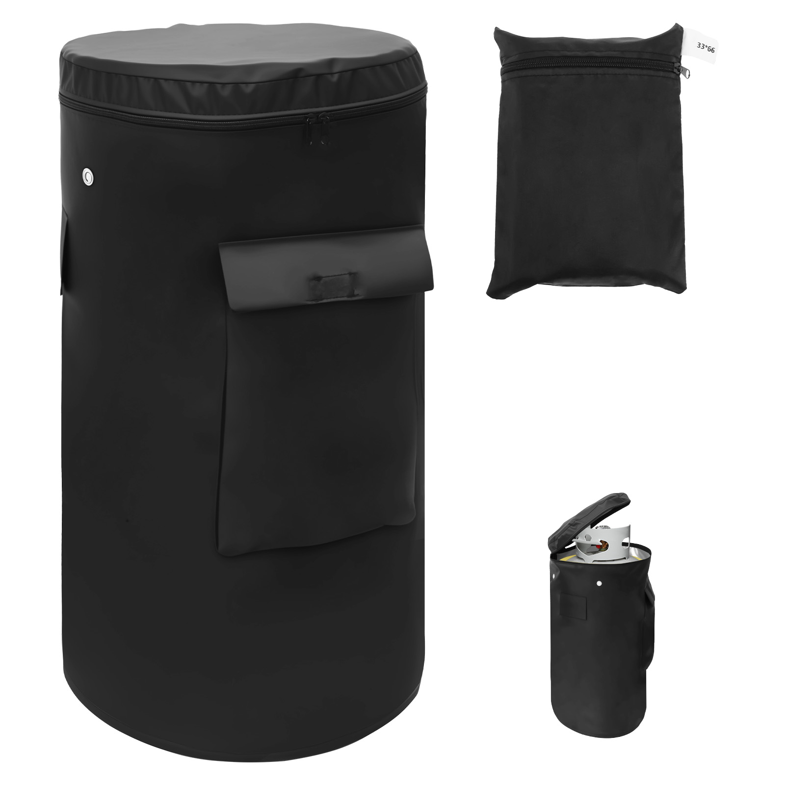 Camping Cooking Gas - Copertura per serbatoio di propano in
