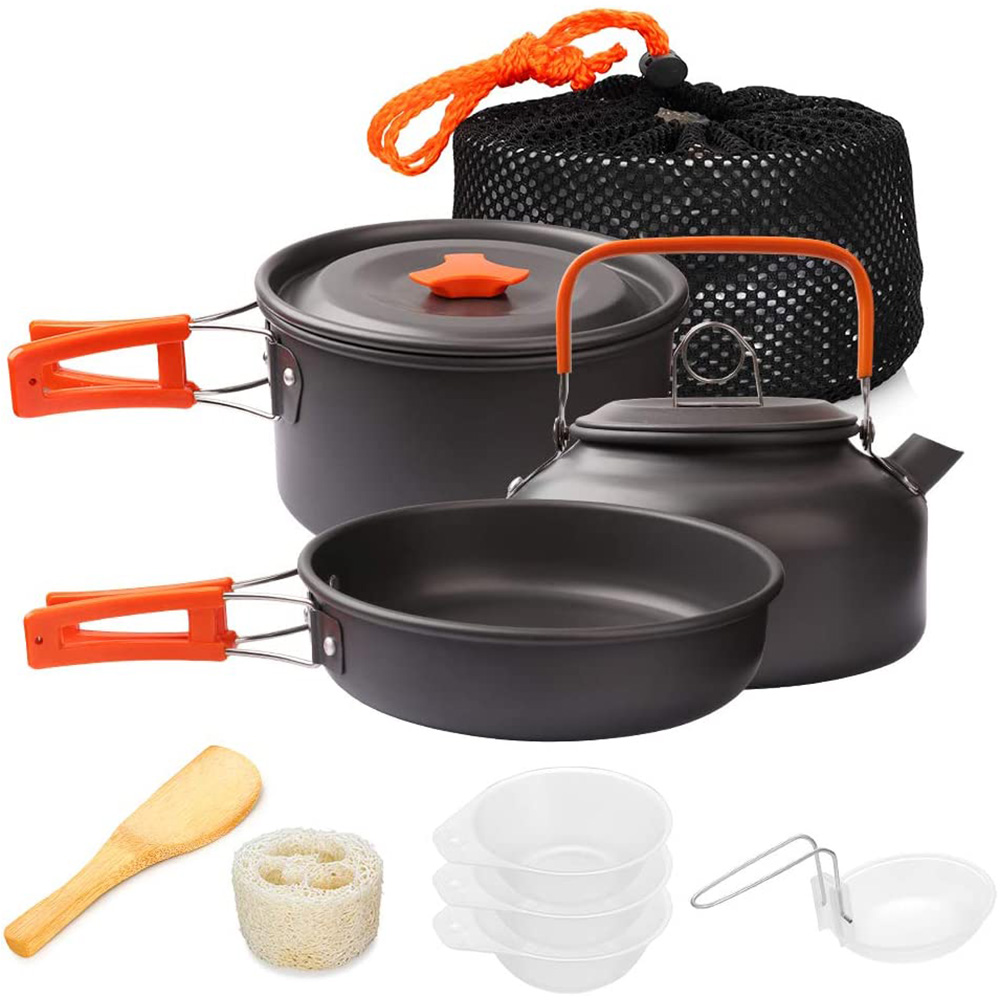 Camping Cooking Essentials - 1 pz/1 set kit di pentole