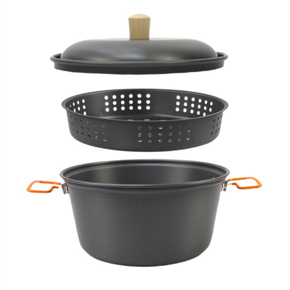 Camping Cooking Essentials - Set di pentole da cucina per