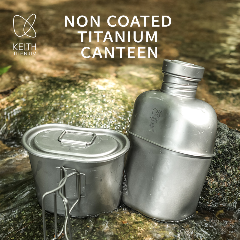 Camping Cooking Kits - KEITH Set da Cucina in Titanio