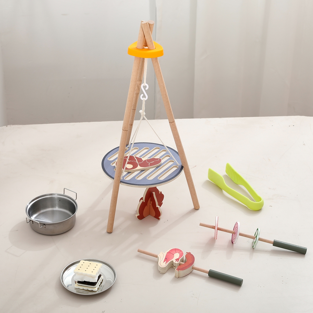 Camping Cooking Set For 4 - Esperienza di cottura Montessori Giocattoli da