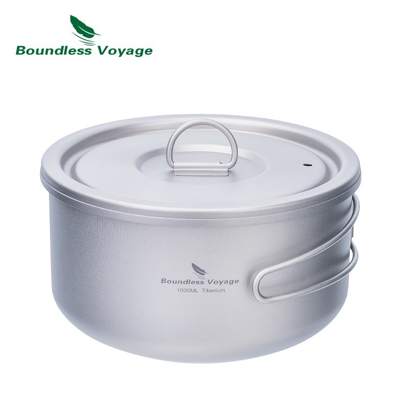 Camping Cooking Set - Boundless Voyage Pentola da campeggio in