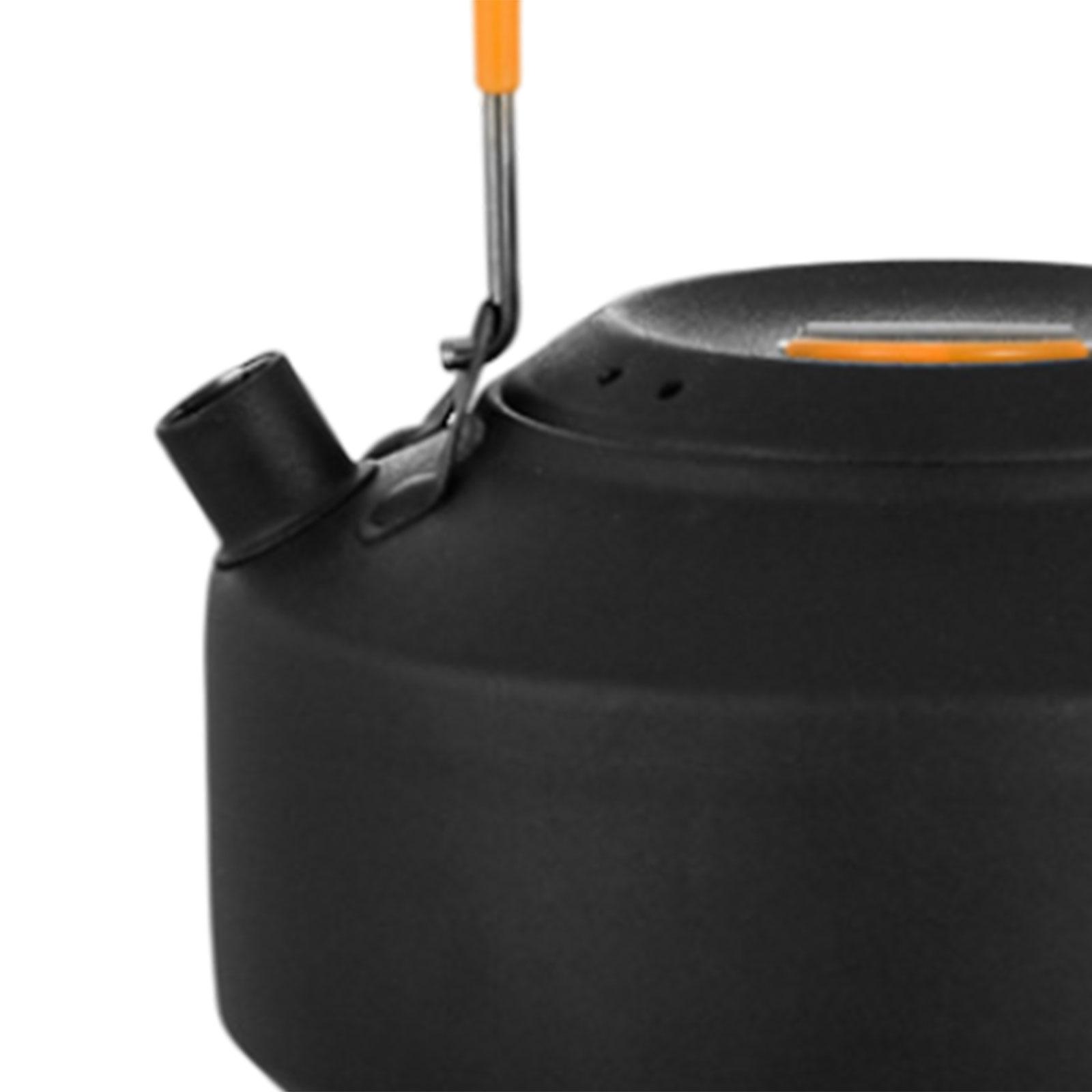 Camping Cooking Pot With Lid - Bollitore da campeggio portatile con manici