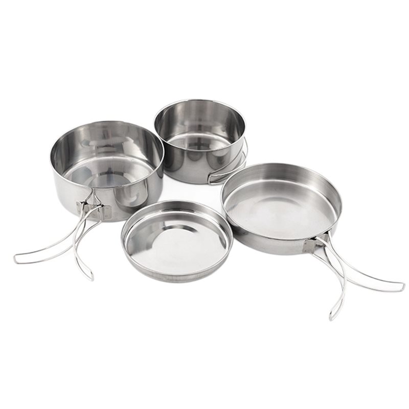 Camping Cooking Set For 4 - 【GRANDE SCONTO】Set di pentole da campeggio