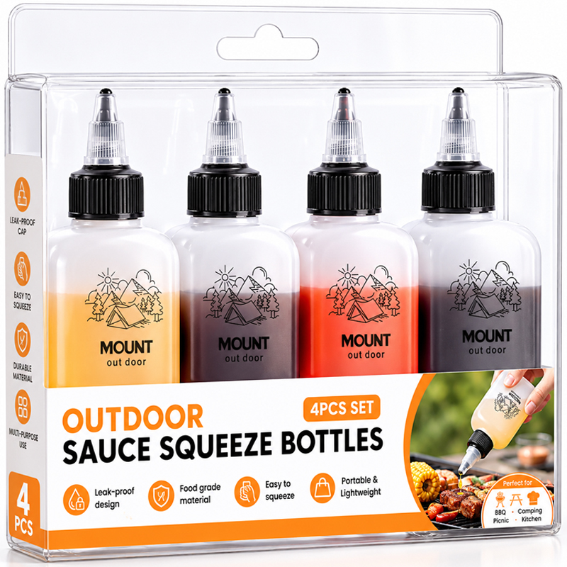 Camping Cooking Oil - Bottiglia per olio d'oliva per campeggio