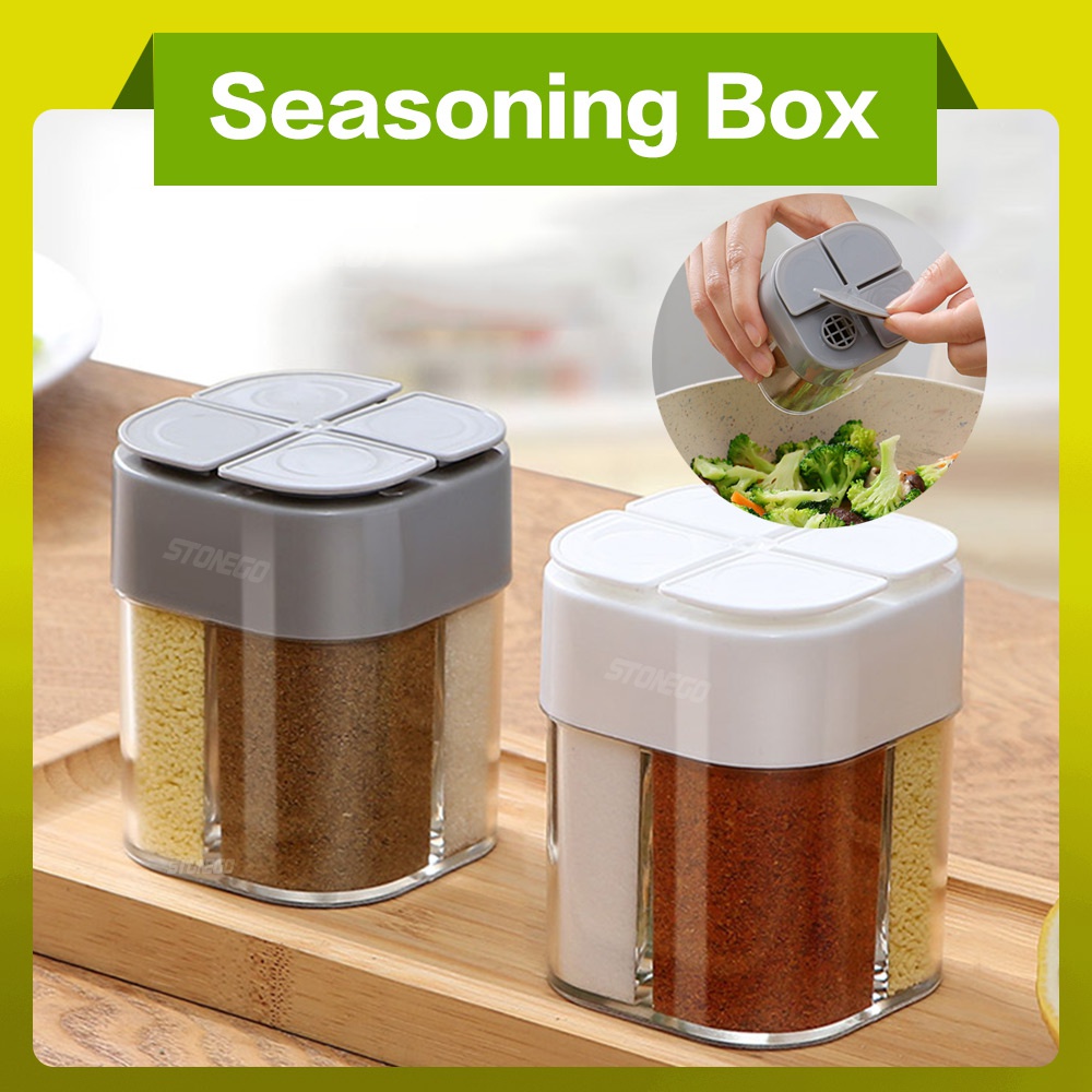 Camping Cooking Essentials - Contenitori per spezie da campeggio con
