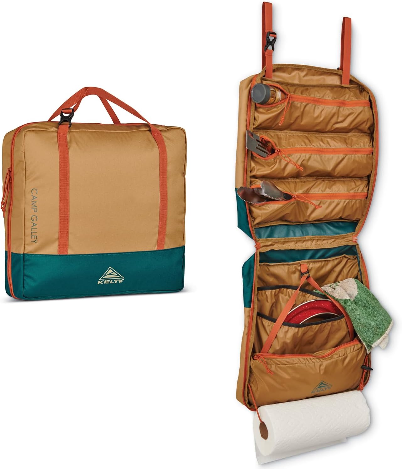 Camping Cooking Essentials Kit - Organizer Essenziale per Cucina all'Aperto: Kit