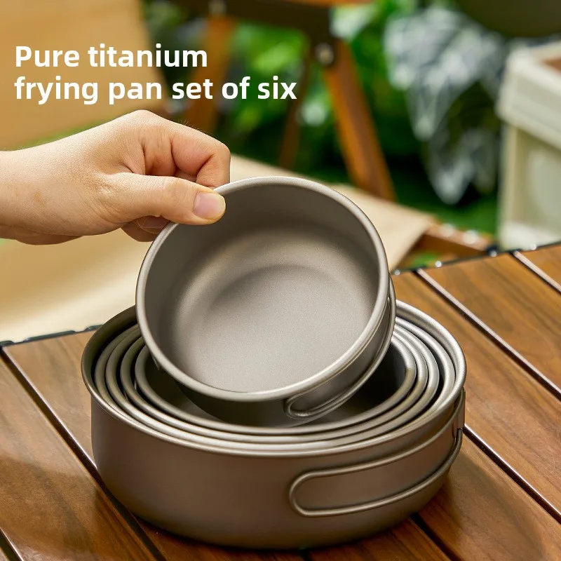 Camping Cooking Lightweight - Set di pentole da esterno in
