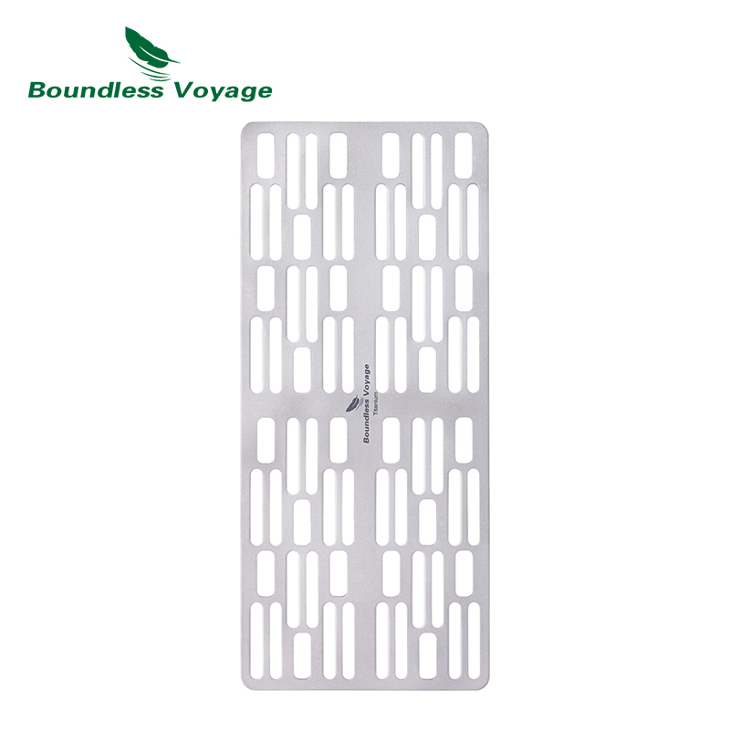Camping Outdoor Cooking Equipment - Boundeless Voyage Outdoor Camping Titanio Carbone