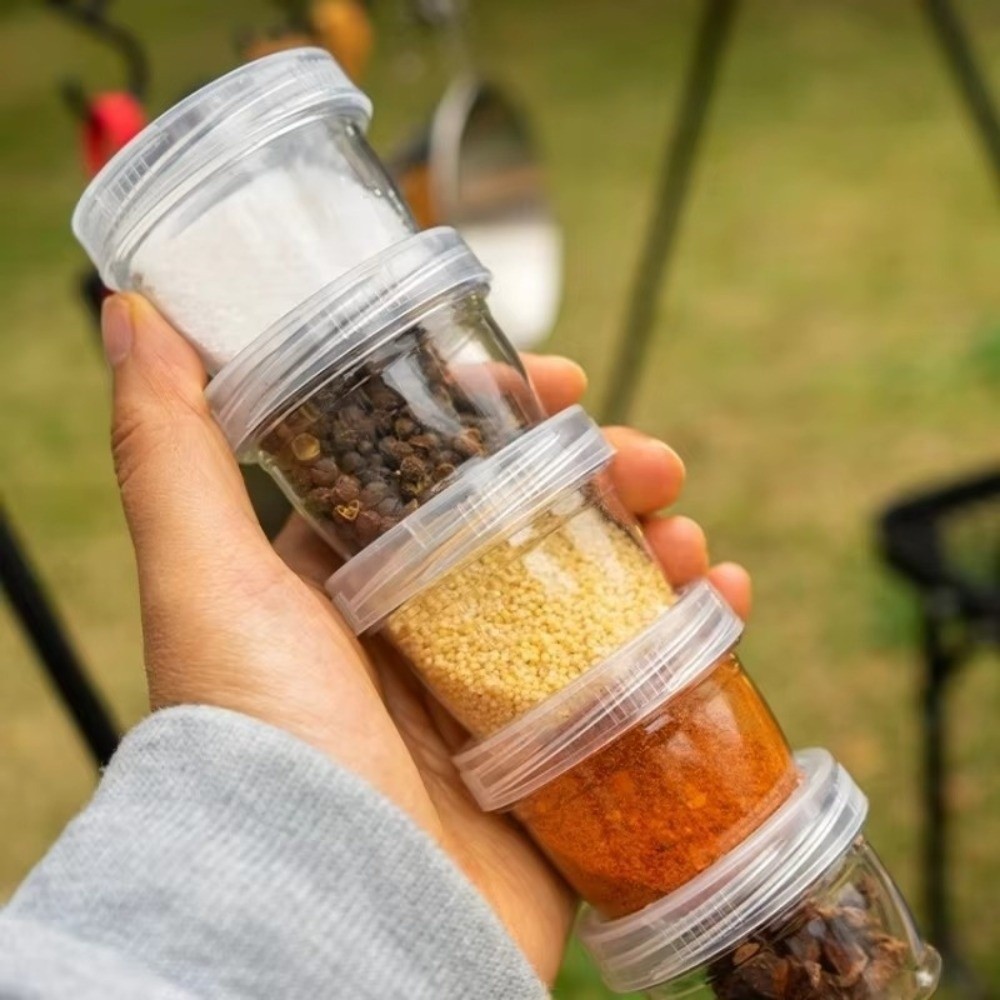 Spice Kit Compact - Kit Portatile per Spezie da Campeggio,