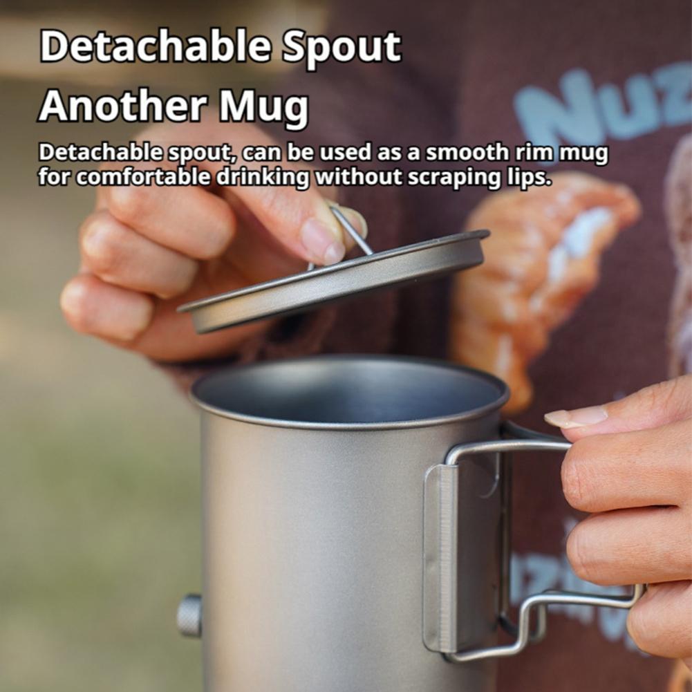 Caffettiera in titanio leggera - Camping Cooking Lightweight recensione e prezzo