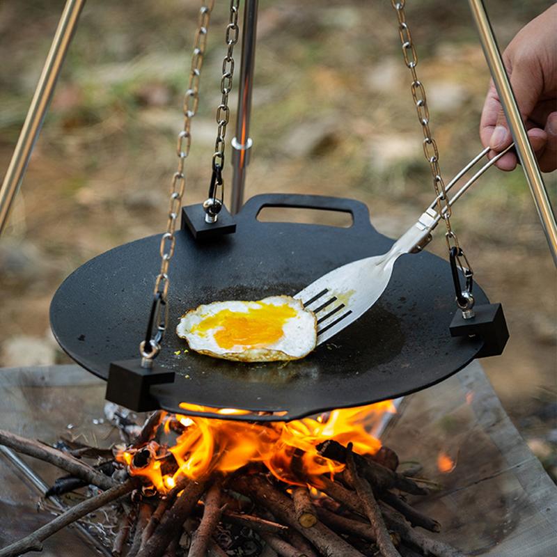 Treppiede per falò da esterno, - Camping Cooking One Pot recensione e prezzo