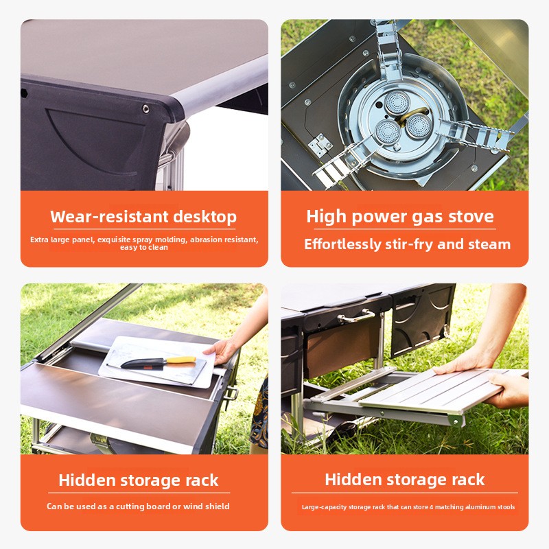 Cucina Mobile da Esterno Bulin - Camping Outdoor Cooking Equipment recensione e prezzo