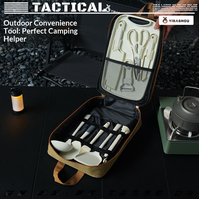 Set di utensili da cucina port - Camping Cooking Essentials recensione e prezzo
