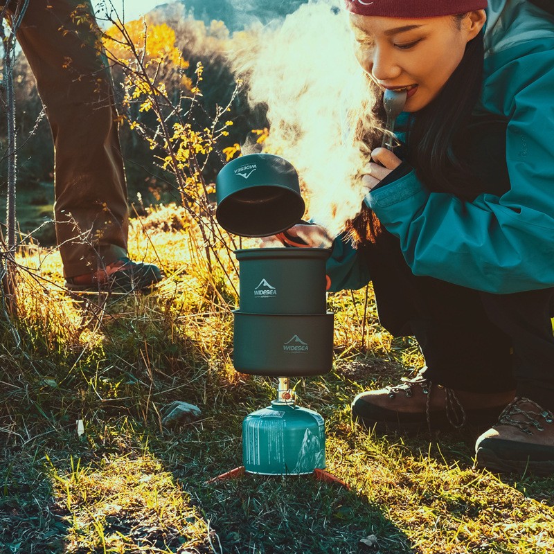 Widesea Set fornello da campeg - Camping Cooking All In One recensione e prezzo