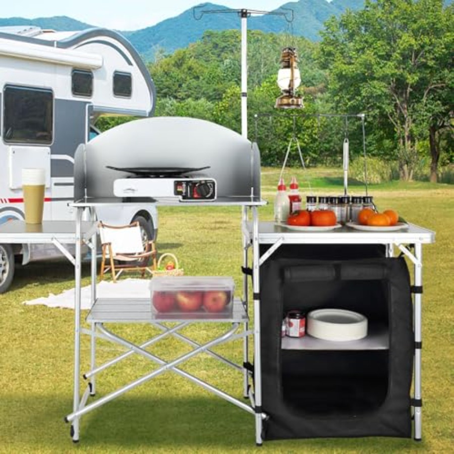 Tavolo da Cucina da Campeggio, - Camping Cooking Cupboard recensione e prezzo