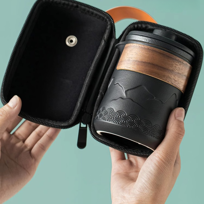 Set da tè da viaggio portatile - Camping Cooking Set recensione e prezzo
