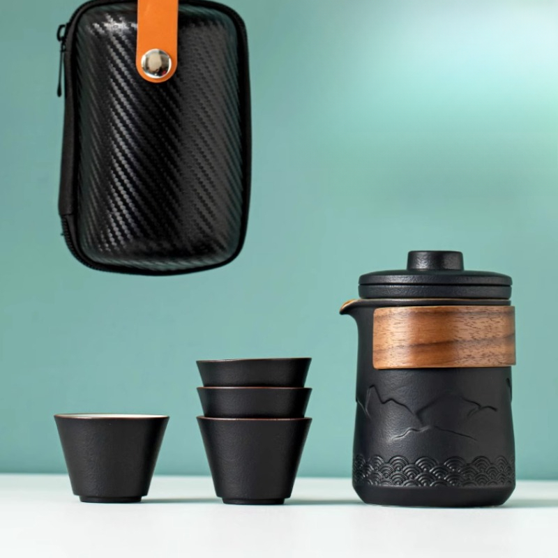 Set da tè da viaggio portatile - Camping Cooking Set recensione e prezzo