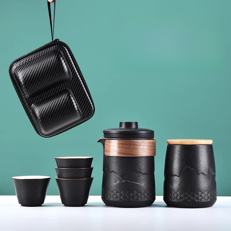 Set da tè da viaggio portatile - Camping Cooking Set recensione e prezzo
