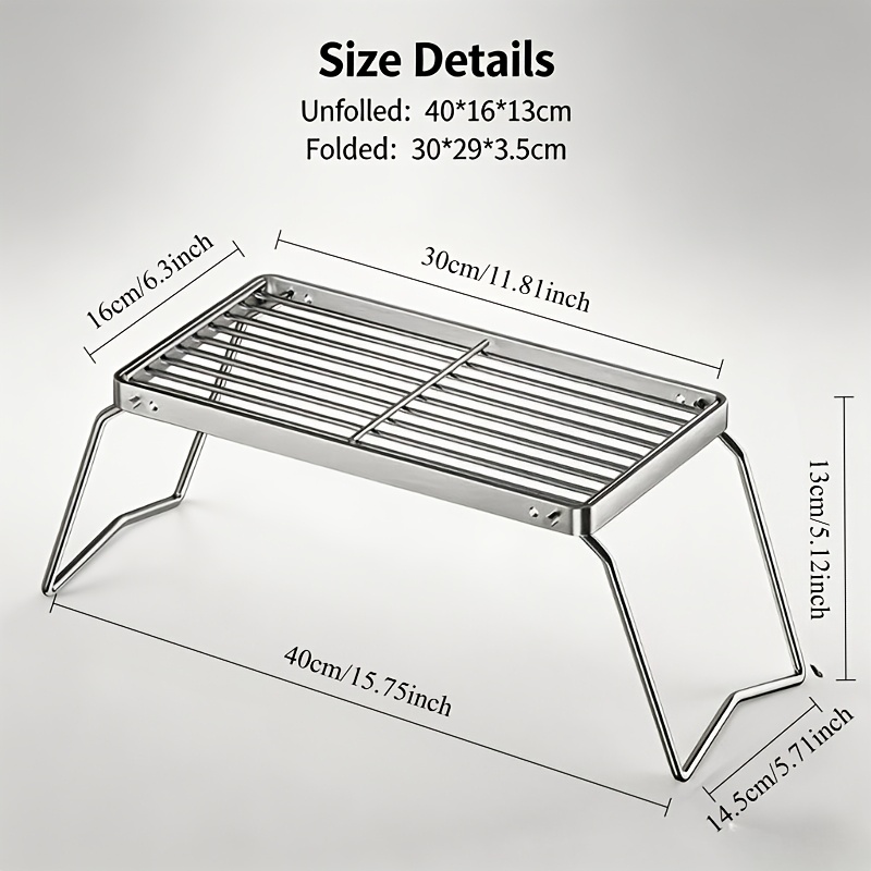 Supporto pieghevole portatile  - Camping Cooking Lightweight recensione e prezzo