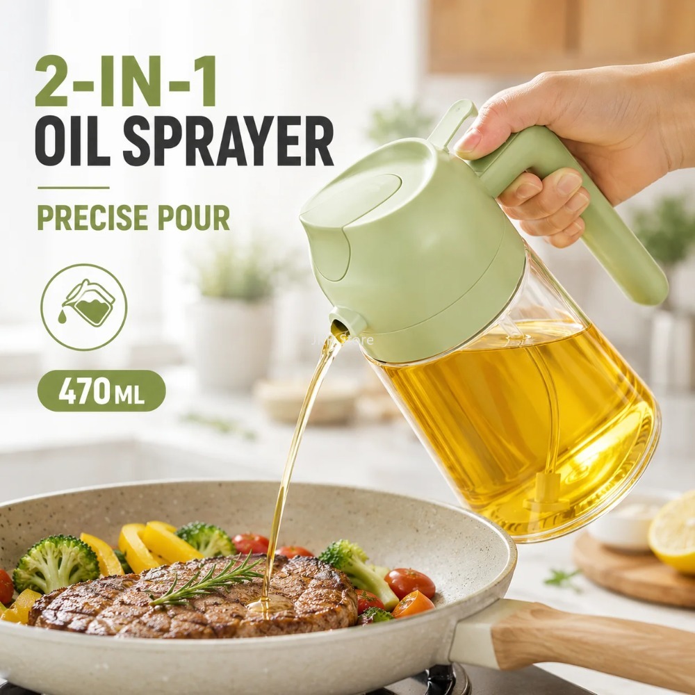Dispenser Spray 2 in 1 per Oli - Camping Cooking Oil recensione e prezzo