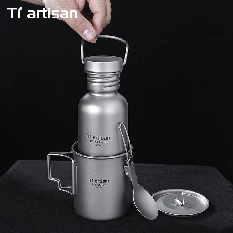 Set di pentole in titanio Tiar - Camping Cooking Lightweight recensione e prezzo