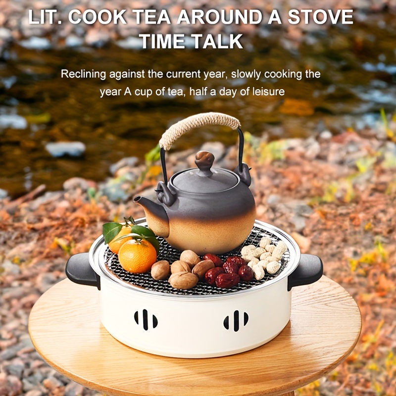 1 pz fornello per barbecue por - Camping Cooking Cupboard recensione e prezzo