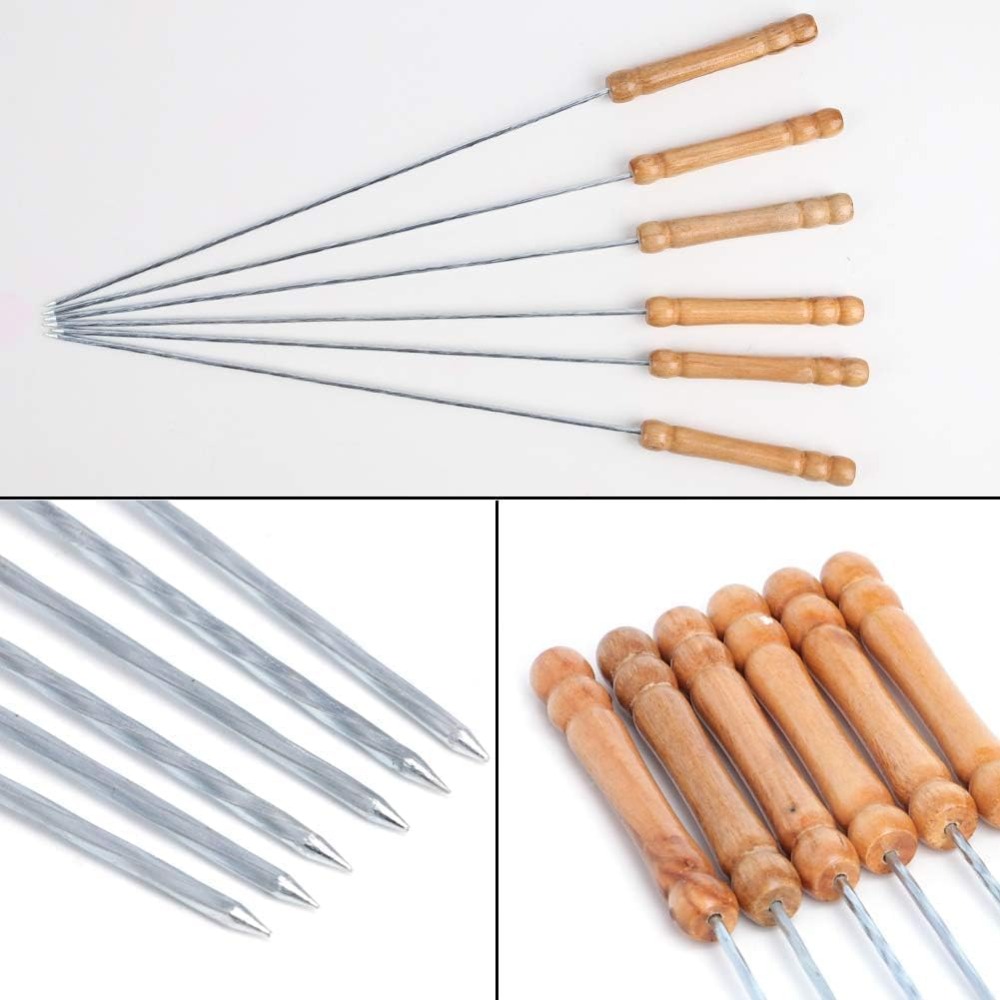 Set di 12 Spiedini Riutilizzab - Camping Cooking Essentials recensione e prezzo