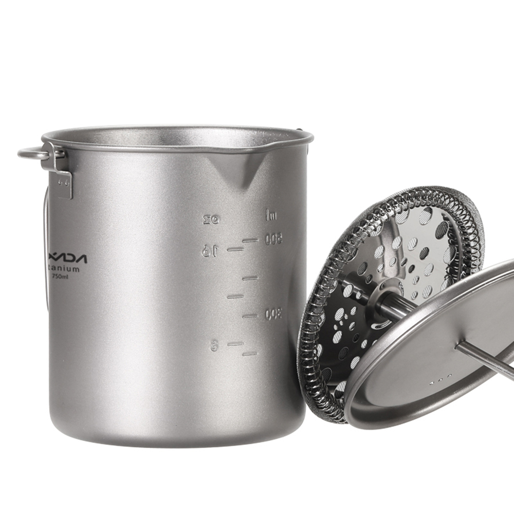 Tazza da Caffè in Titanio Lixa - Camping Cooking Pot With Lid recensione e prezzo