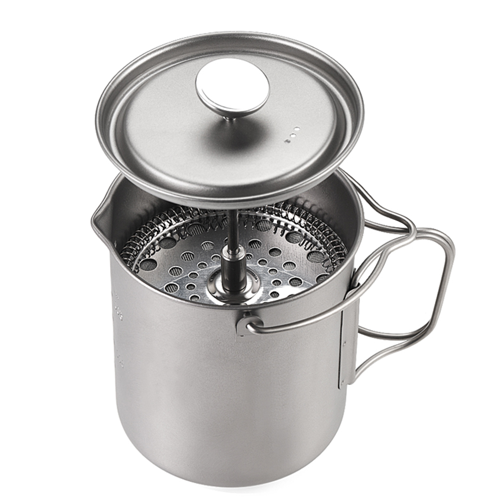 Tazza da Caffè in Titanio Lixa - Camping Cooking Pot With Lid recensione e prezzo