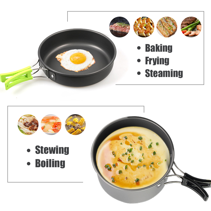 WESTTUNE Kit di pentole da cam - Camping Cooking Essentials recensione e prezzo