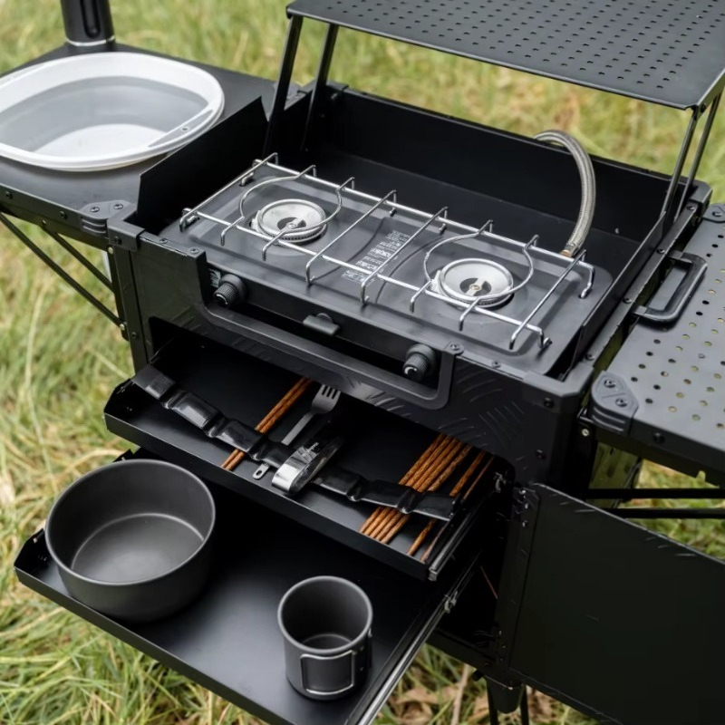 Stazione da Cucina Pieghevole  - Camping Cooking All In One recensione e prezzo