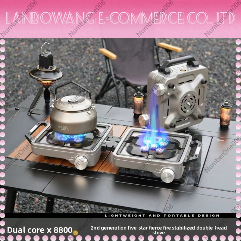Fornello da Campeggio a Doppio - Camping Cooking Stove recensione e prezzo