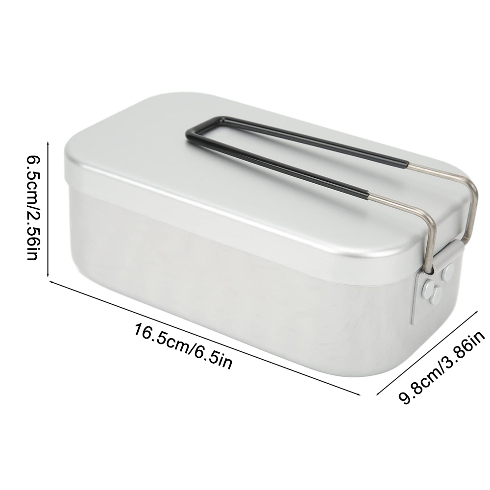Scatole per il pranzo in allum - Camping Outdoor Cooking Equipment recensione e prezzo