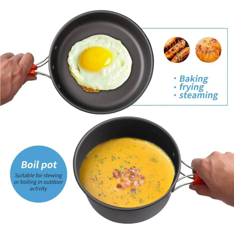 Set da Cucina per Campeggio, S - Camping Cooking Full Set recensione e prezzo