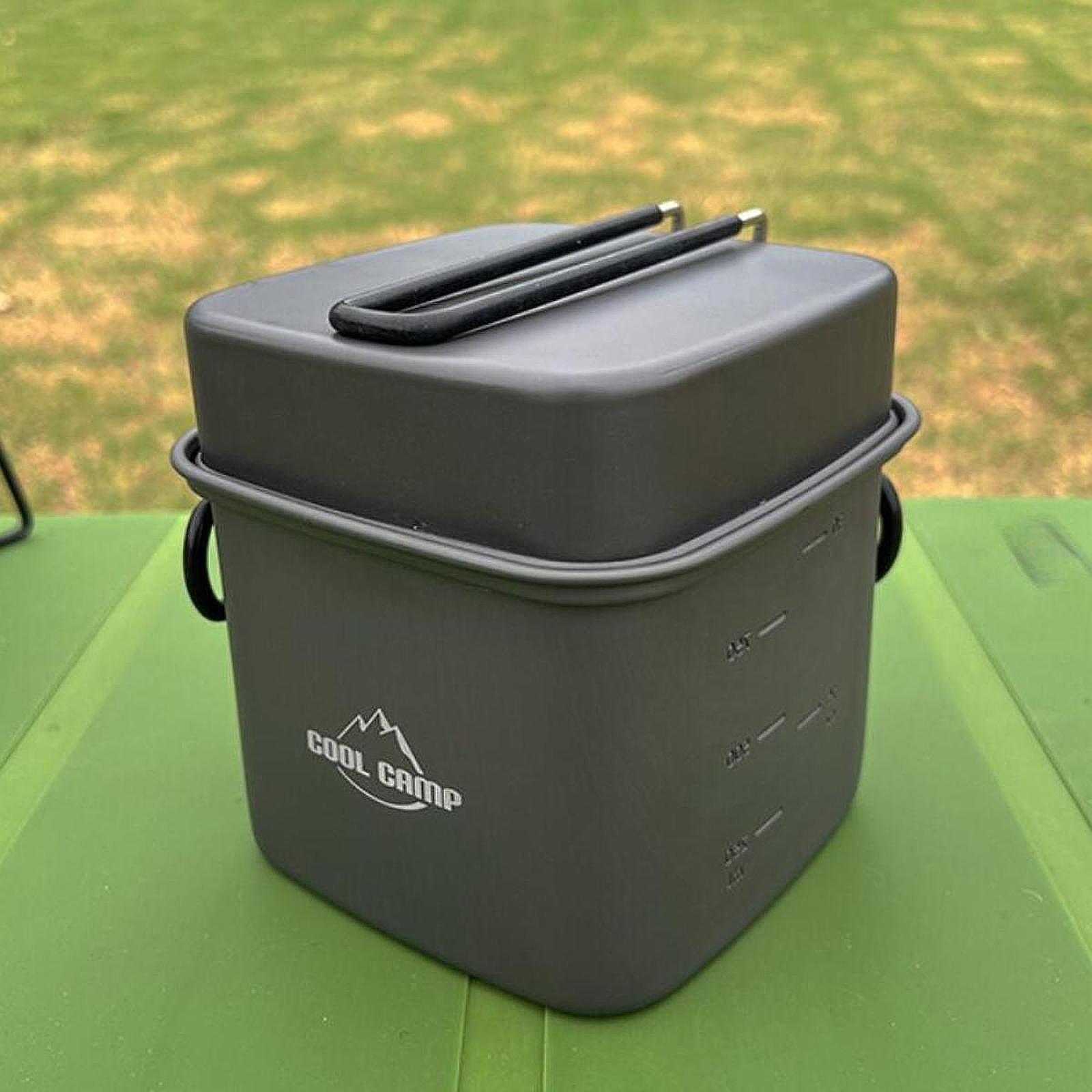 Set di Pentole da Campeggio, P - Camping Cooking Set recensione e prezzo